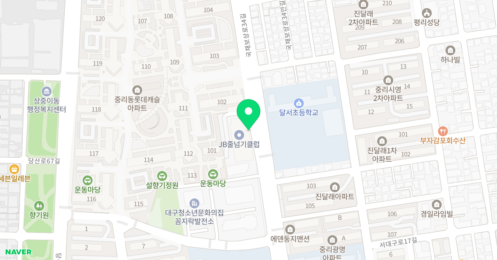 수클래스 학원 위치