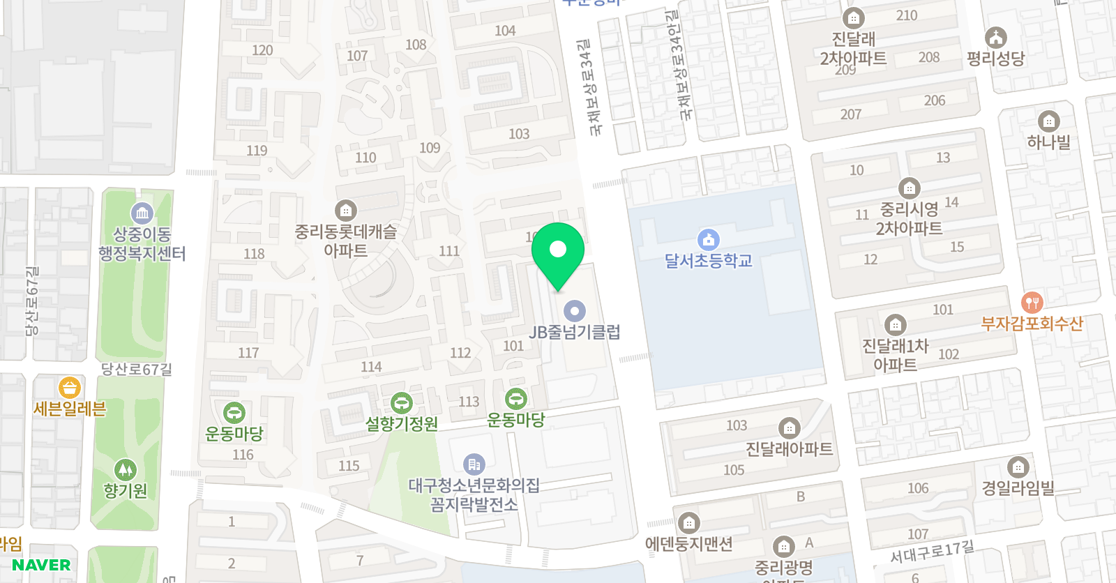 불곰 영어교습소 위치
