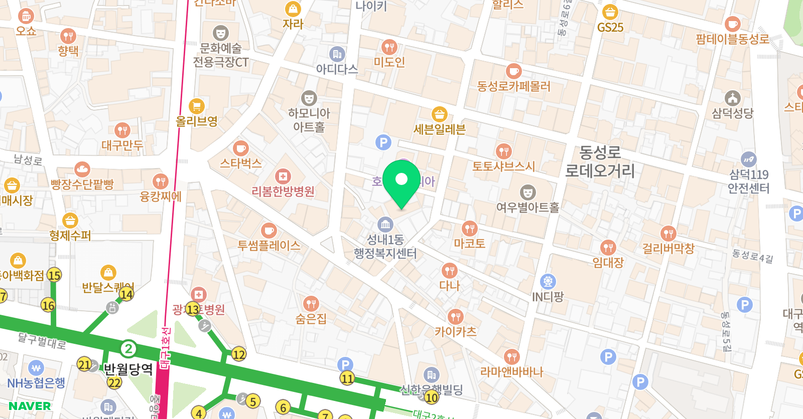 브롱스 댄스학원 위치