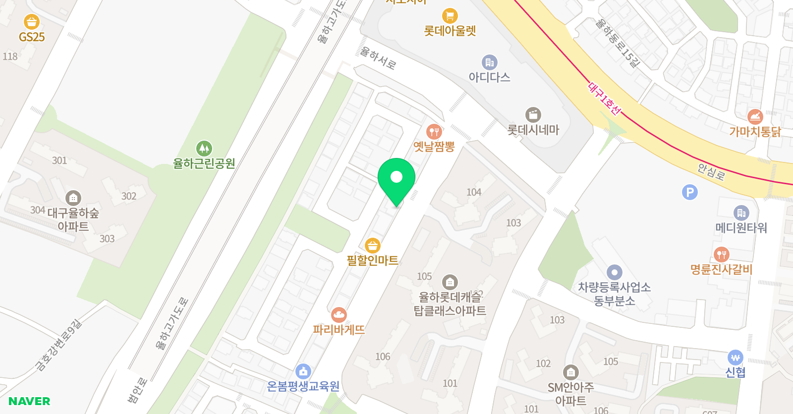 플레이팩토 율하센터 위치