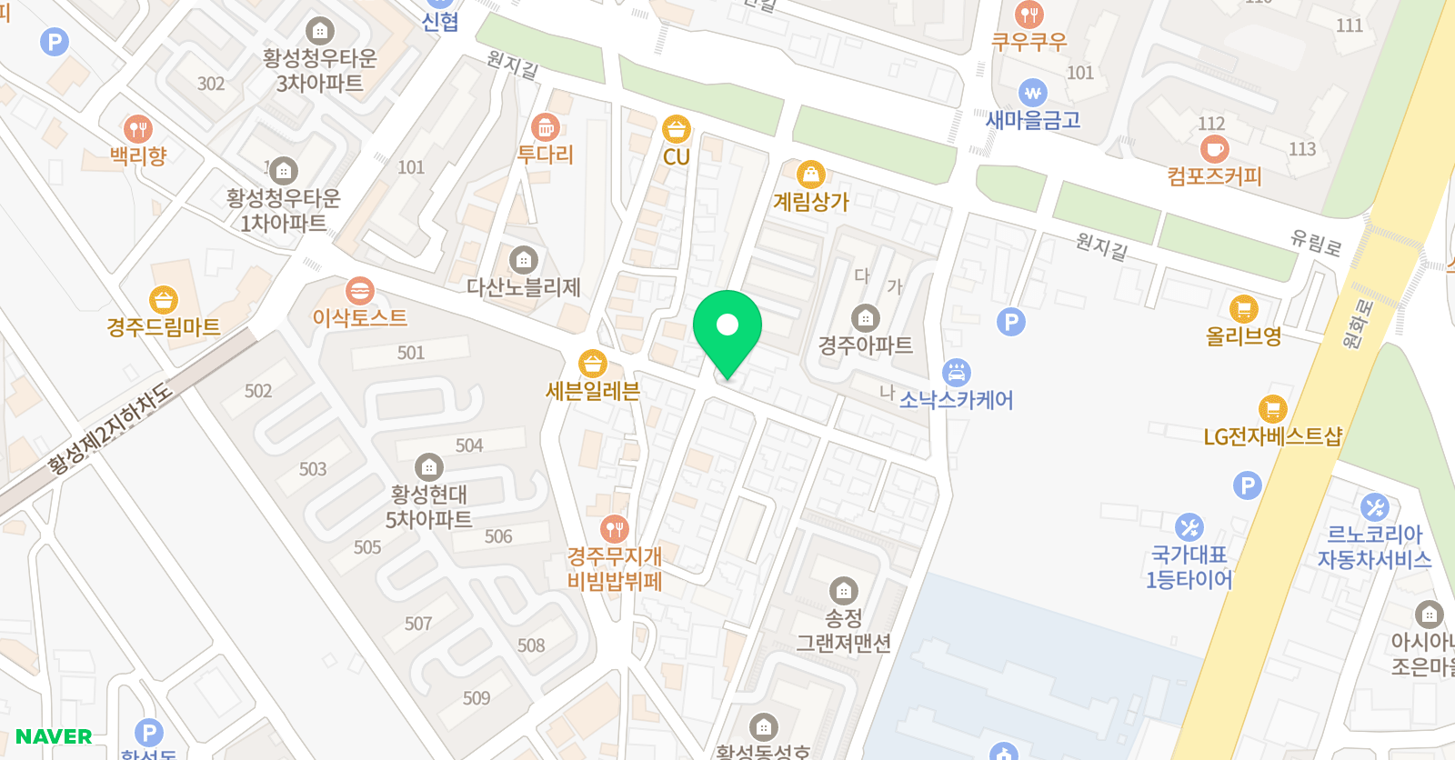 리베 음악학원 위치