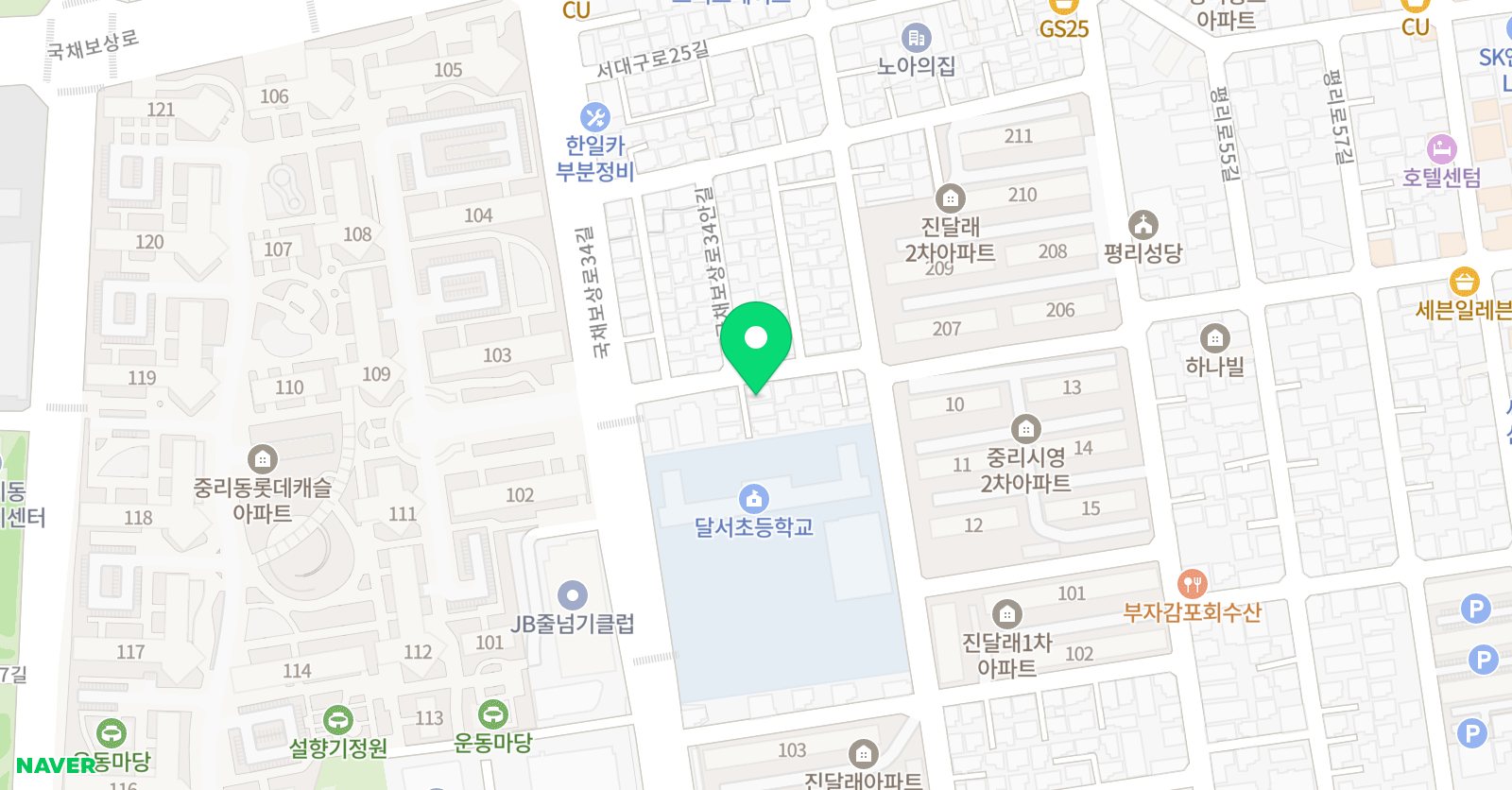 지현쌤의 사고력수학교실 위치
