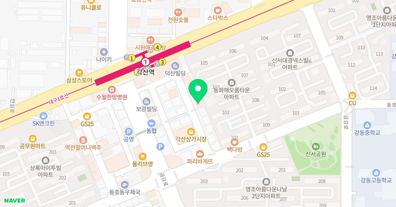대경 수학학원 위치