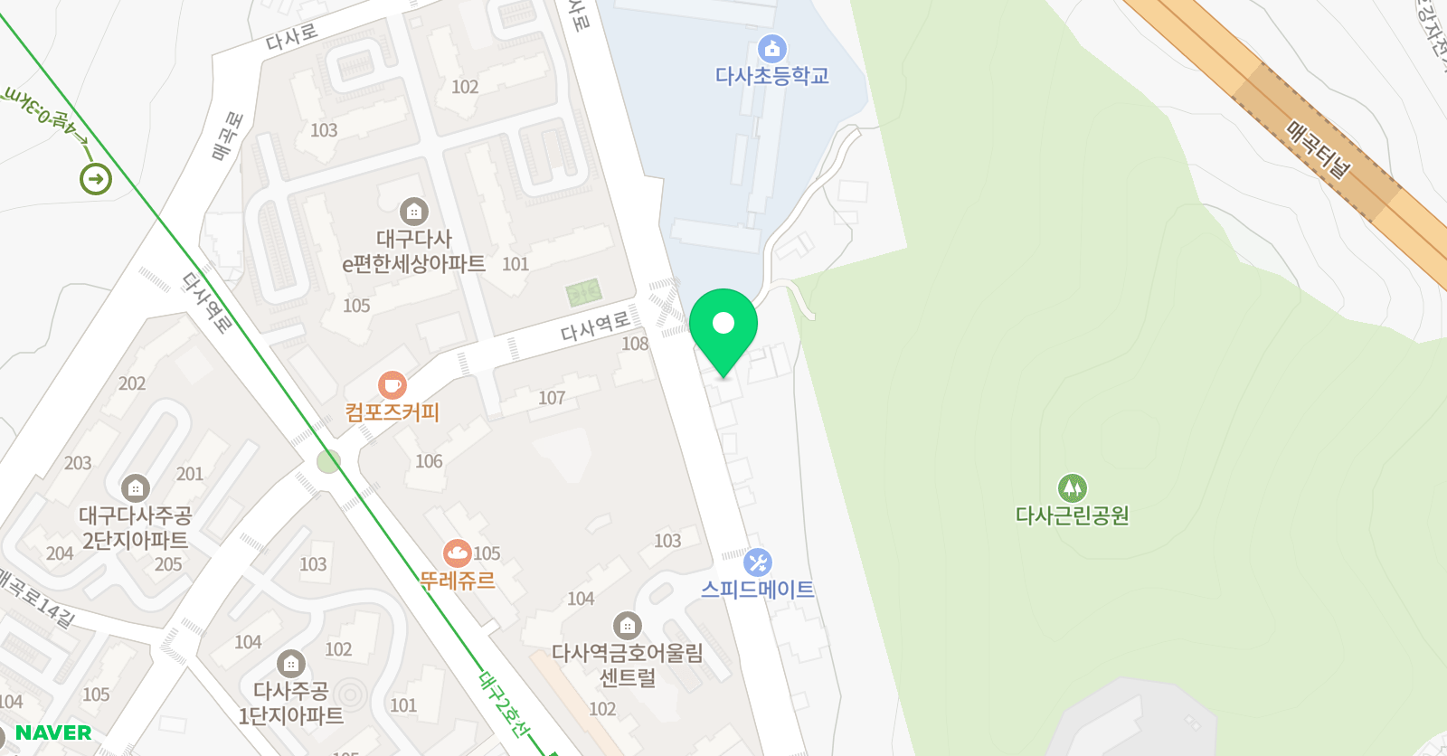 스타 태권도&줄넘기클럽 위치