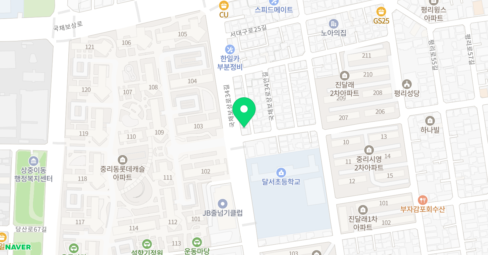 더원 무용학원 위치