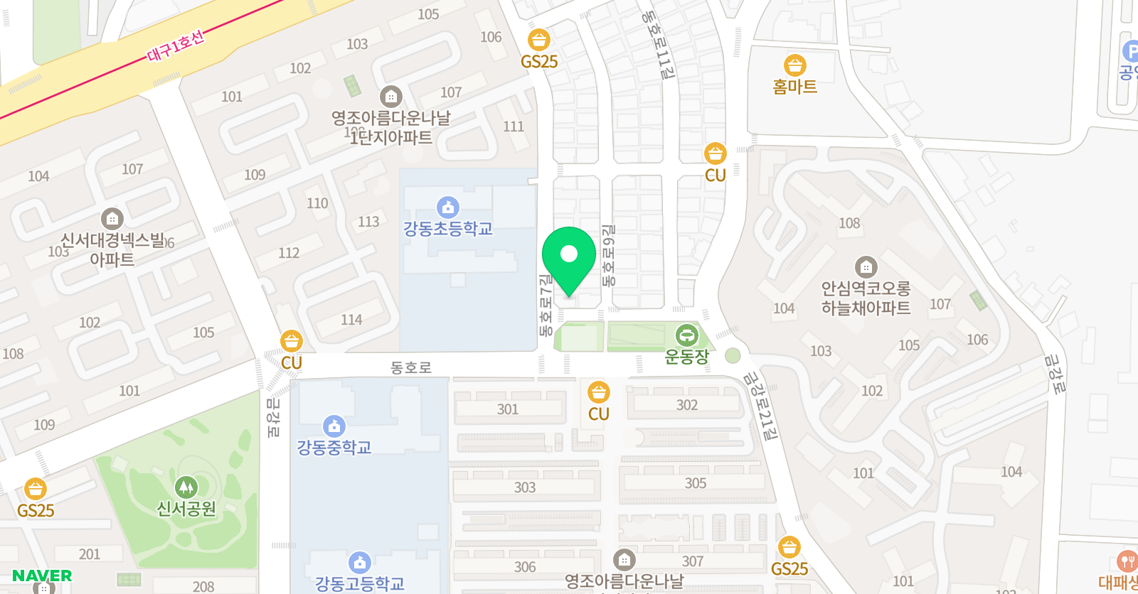 뉴벨로체 음악학원 위치