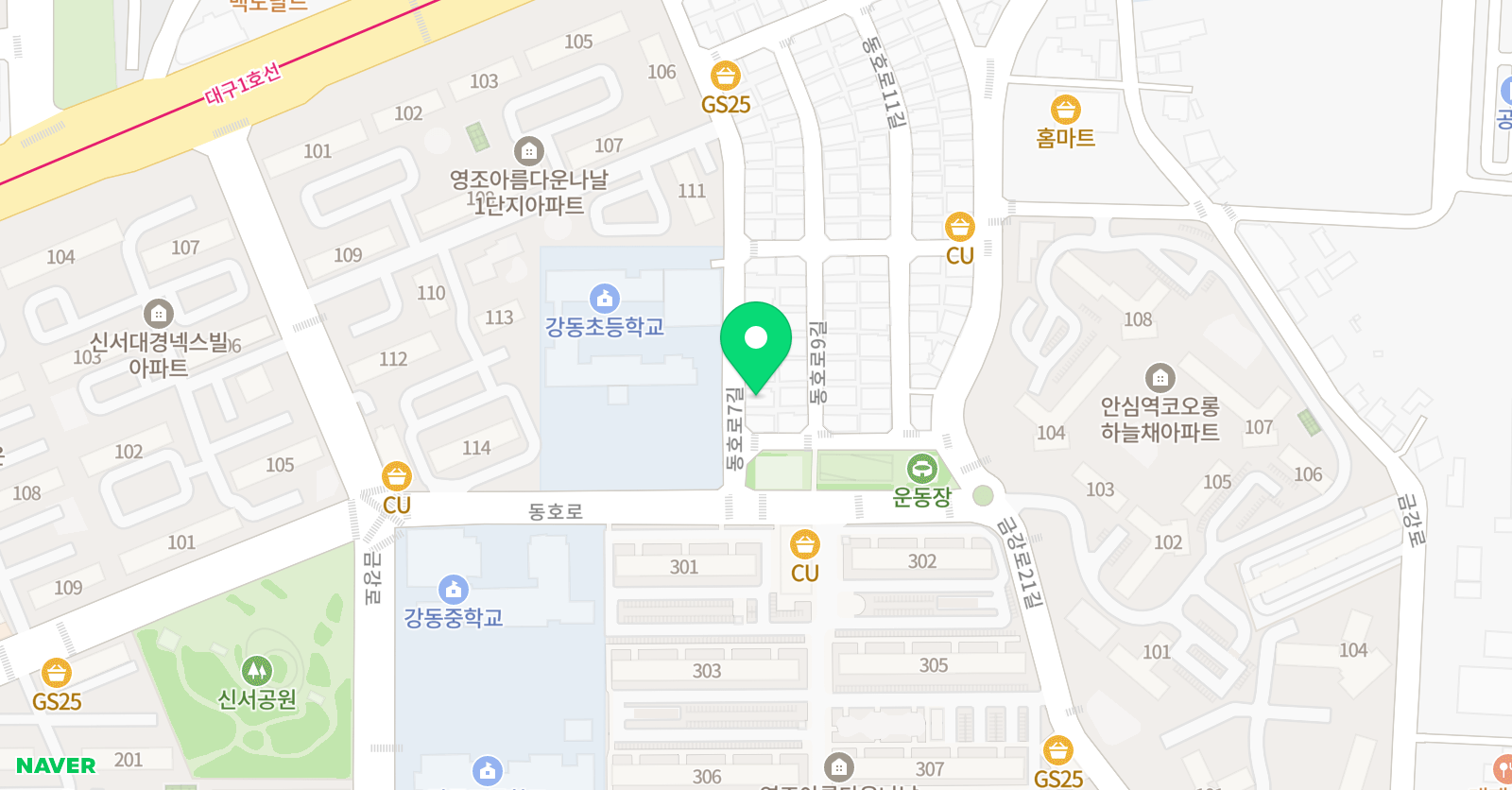 토론하는아이들 논술학원 강동GLE센터 위치