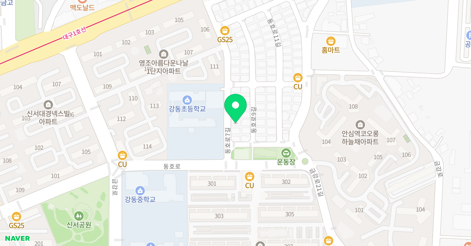 이룸스터디 초중등수학공부방 위치