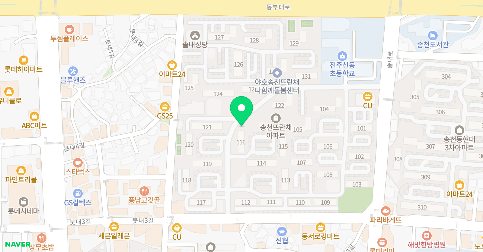 이화선 미술학원 위치