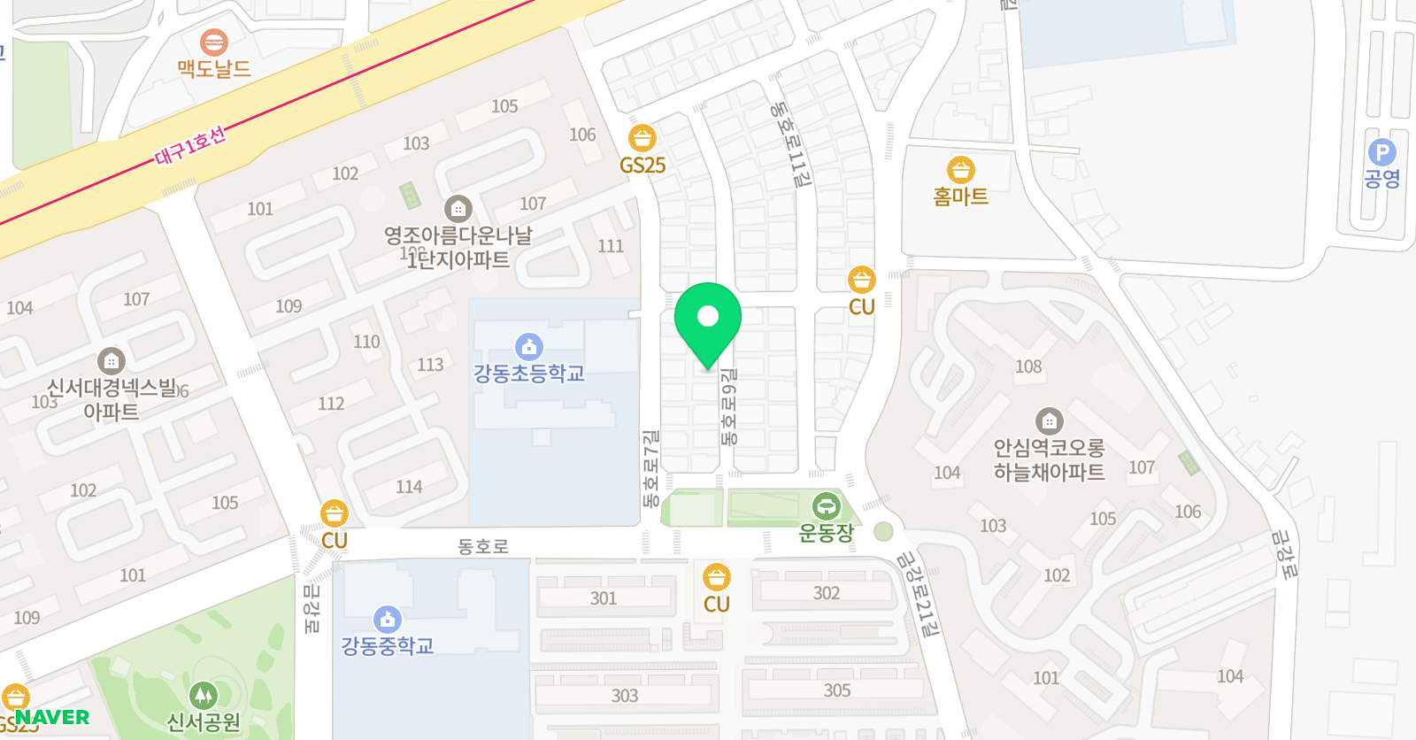 세상의모든음악 교습소 위치