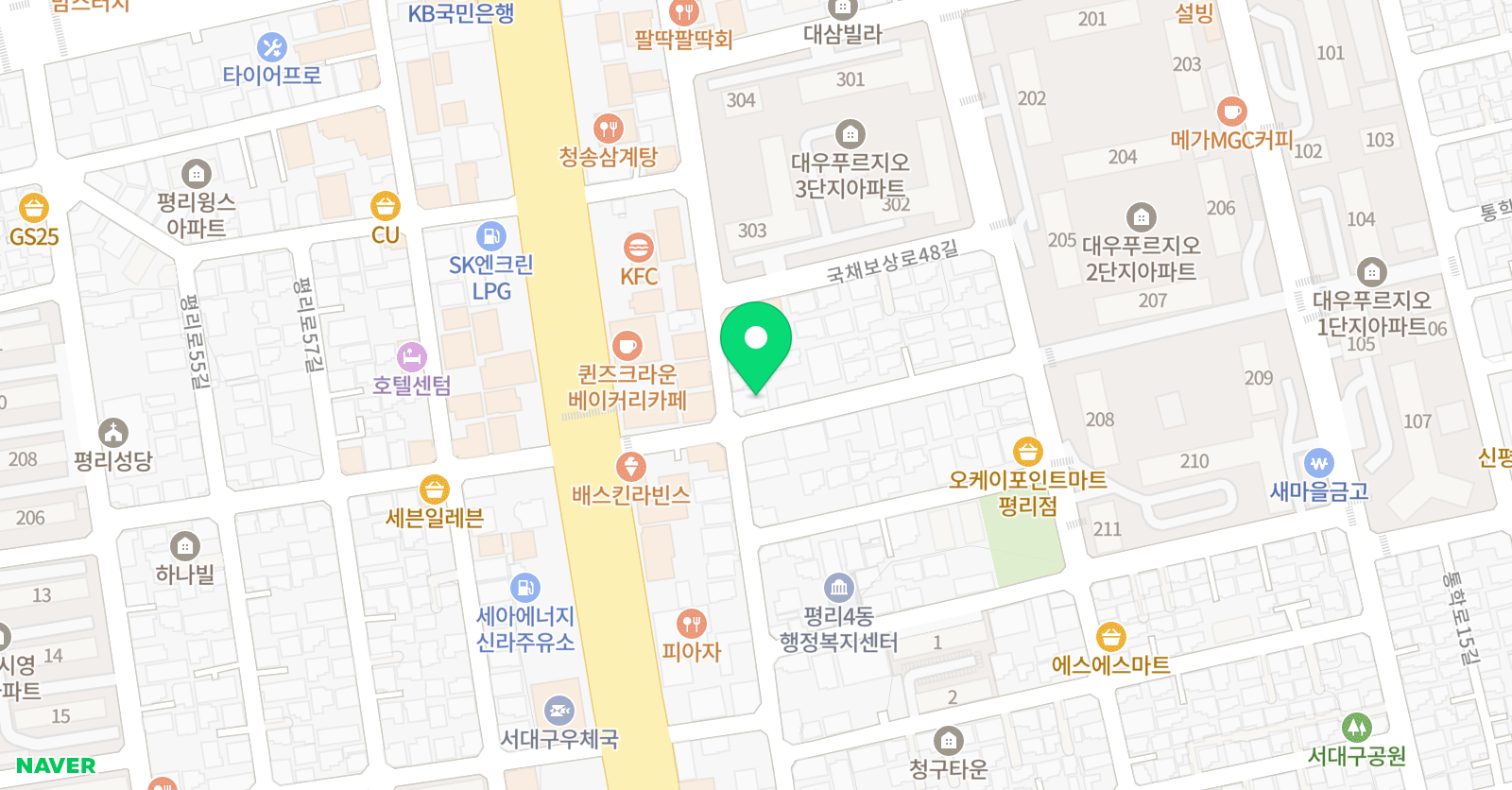 M댄스&발레 위치