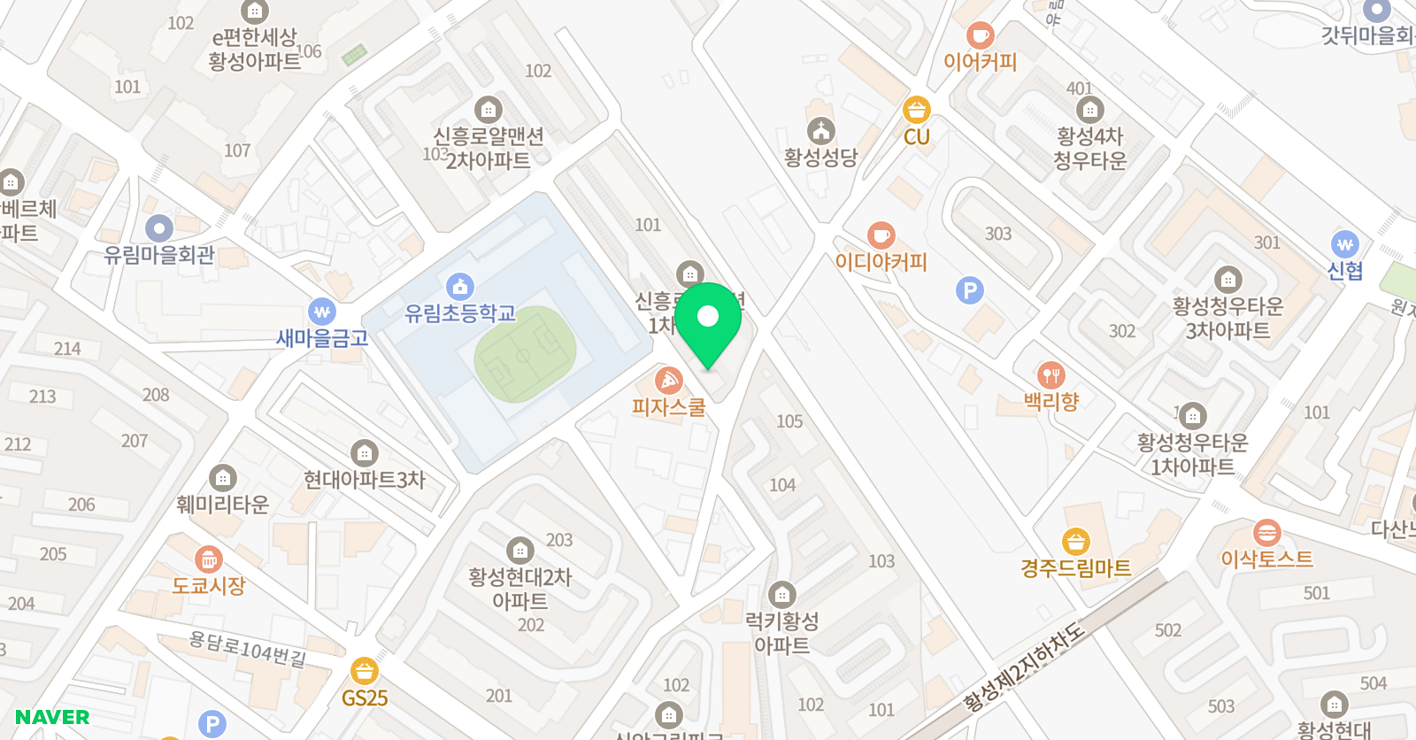 해승제일 태권도 위치
