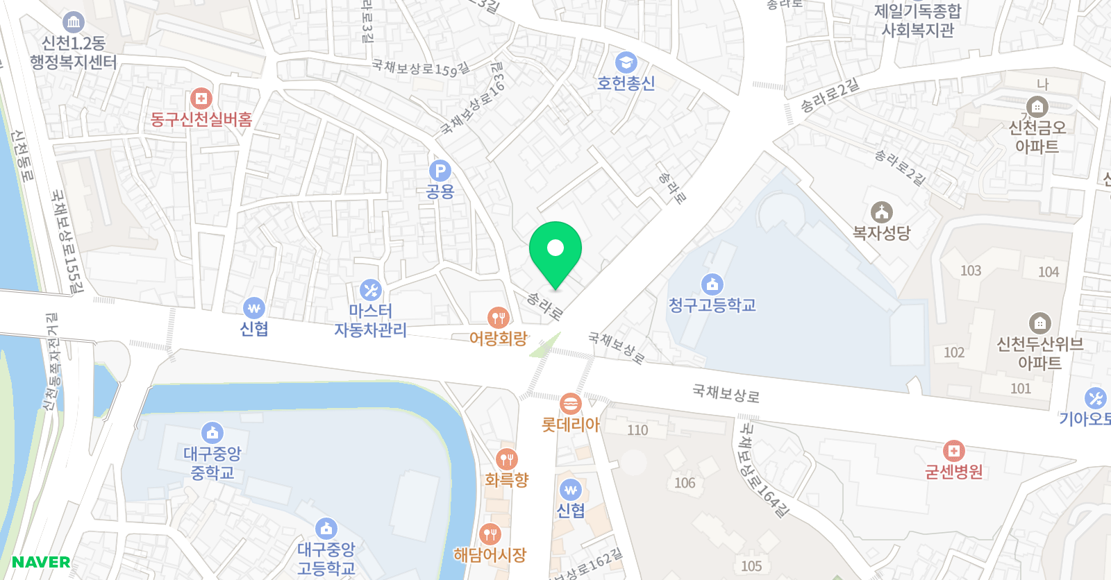 FINENGLISH 외국어학원 핀잉글리쉬 어학원 위치