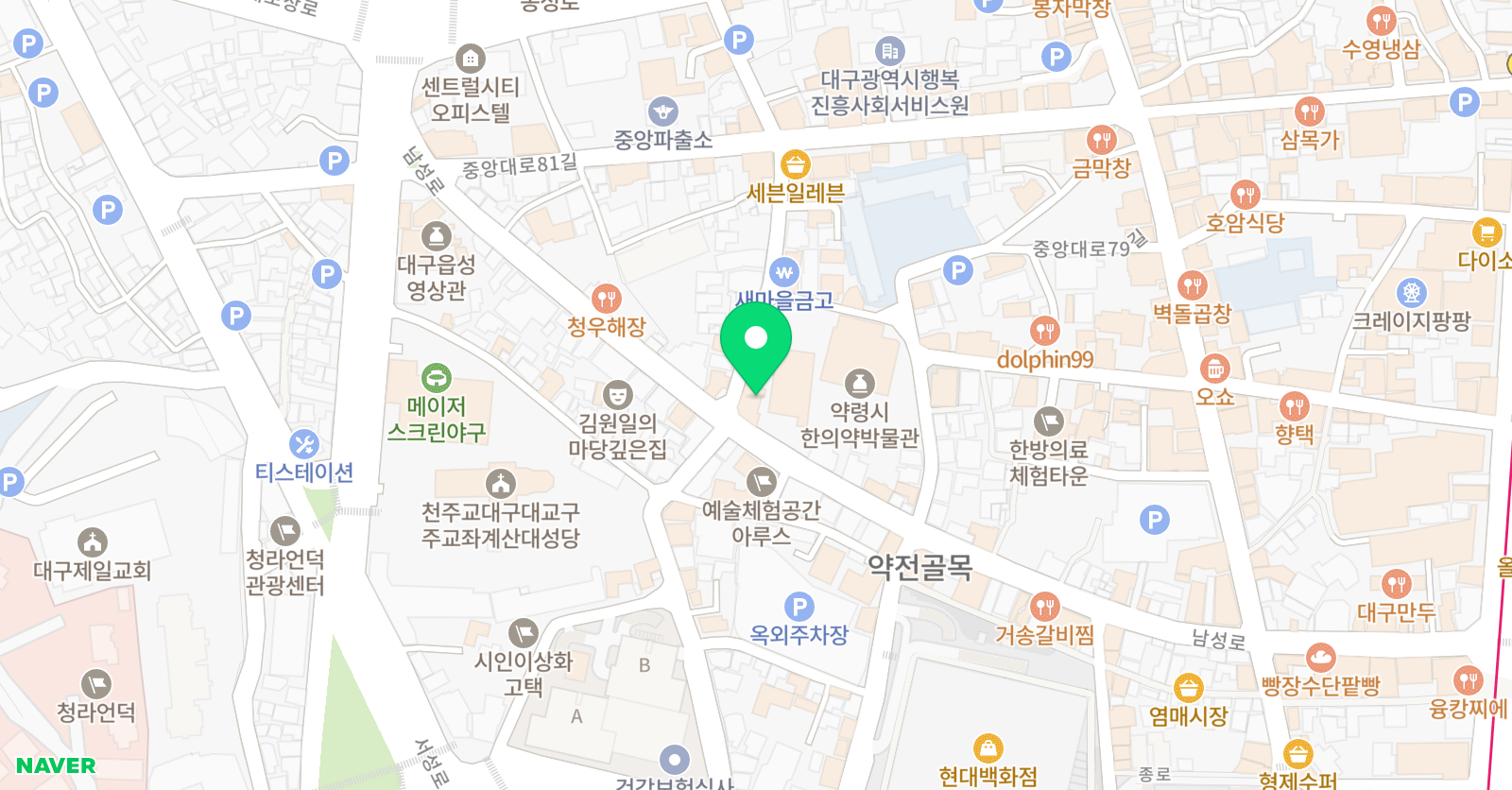 위즈백 댄스스튜디오 위치