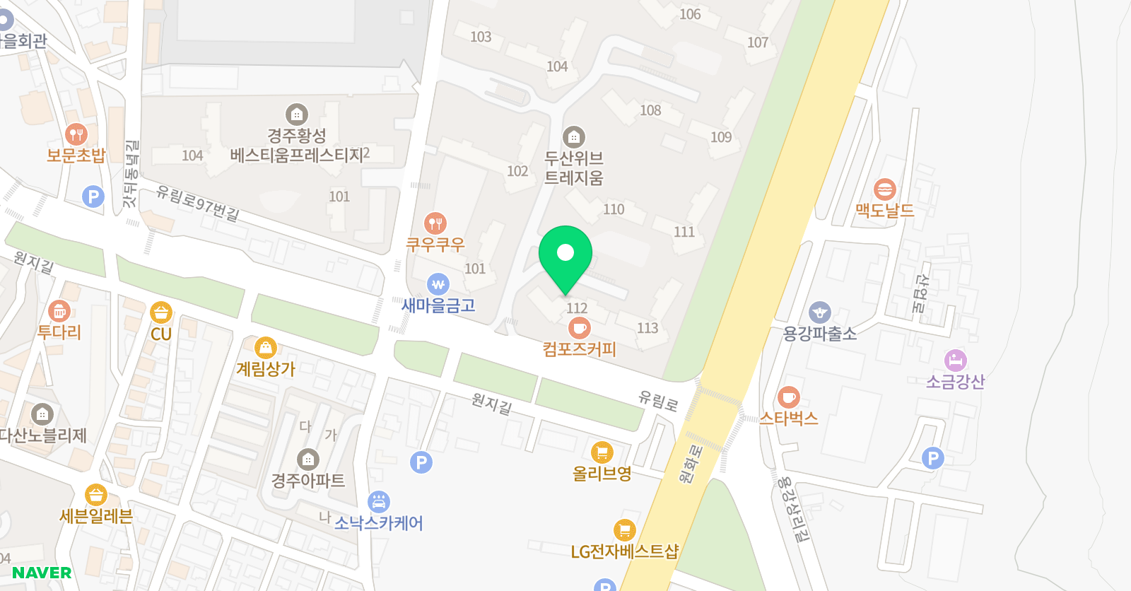 혜윰 논술 위치