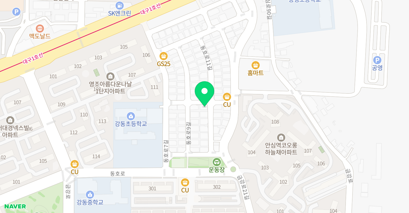 마이뮤직피아노 음악학원 위치