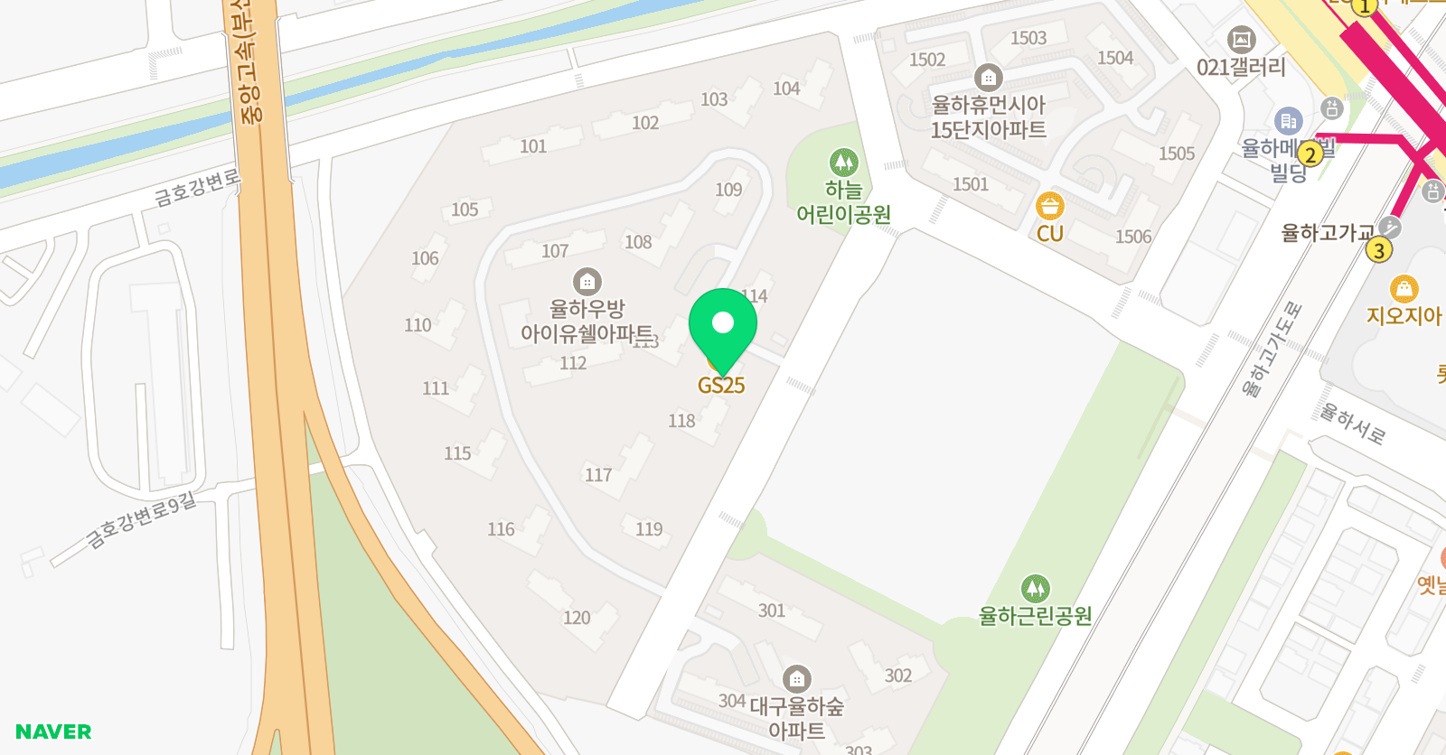 더힘찬 태권도 위치