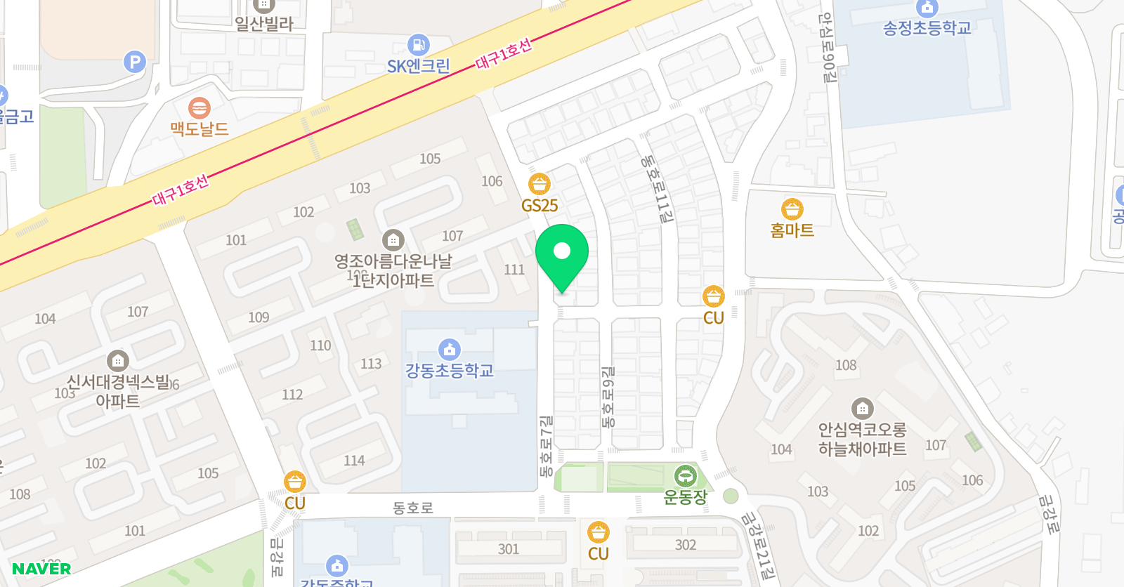 IB스콜라영어학원 위치
