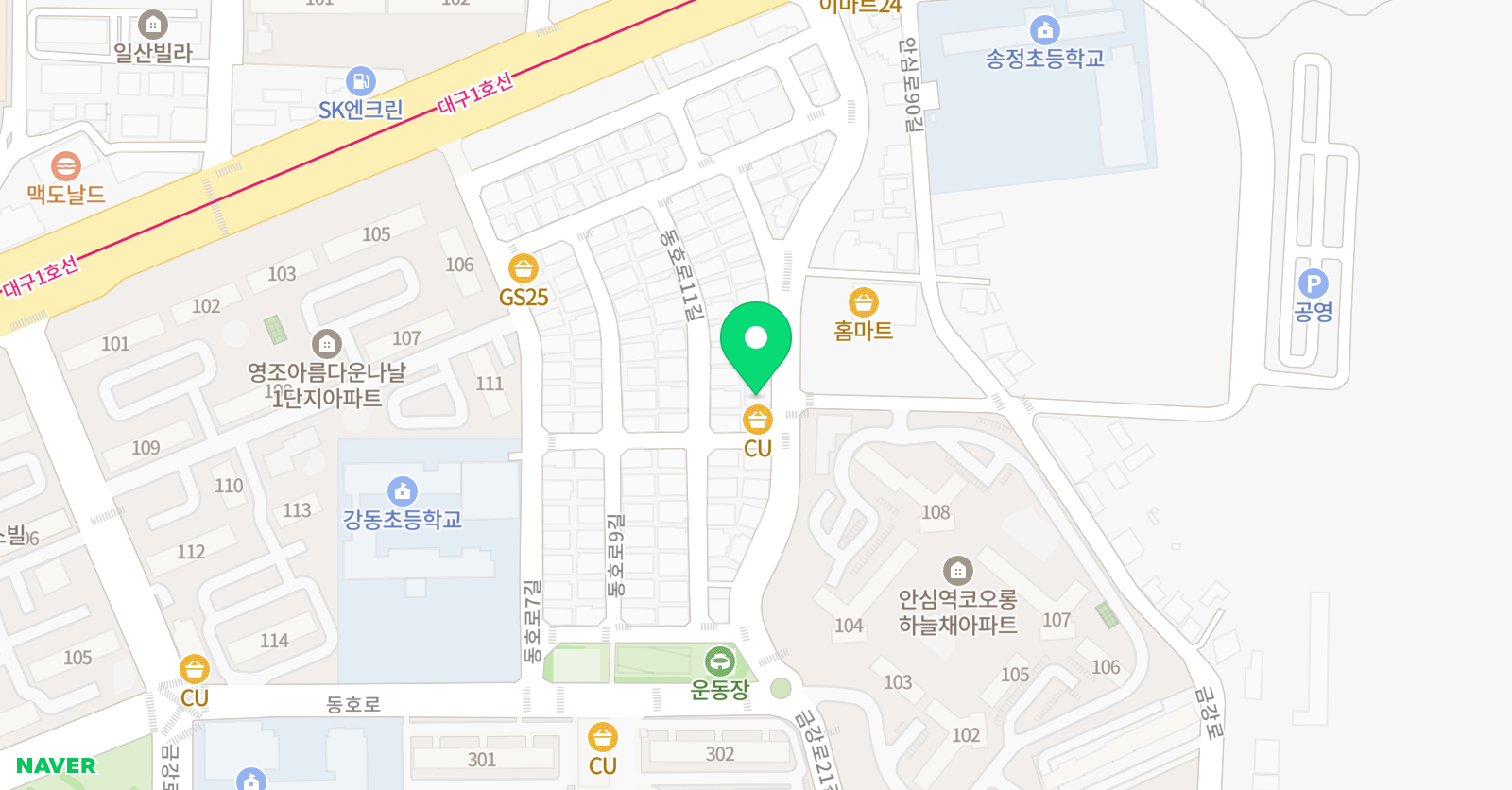 와이즈코딩 동호러닝센터 위치