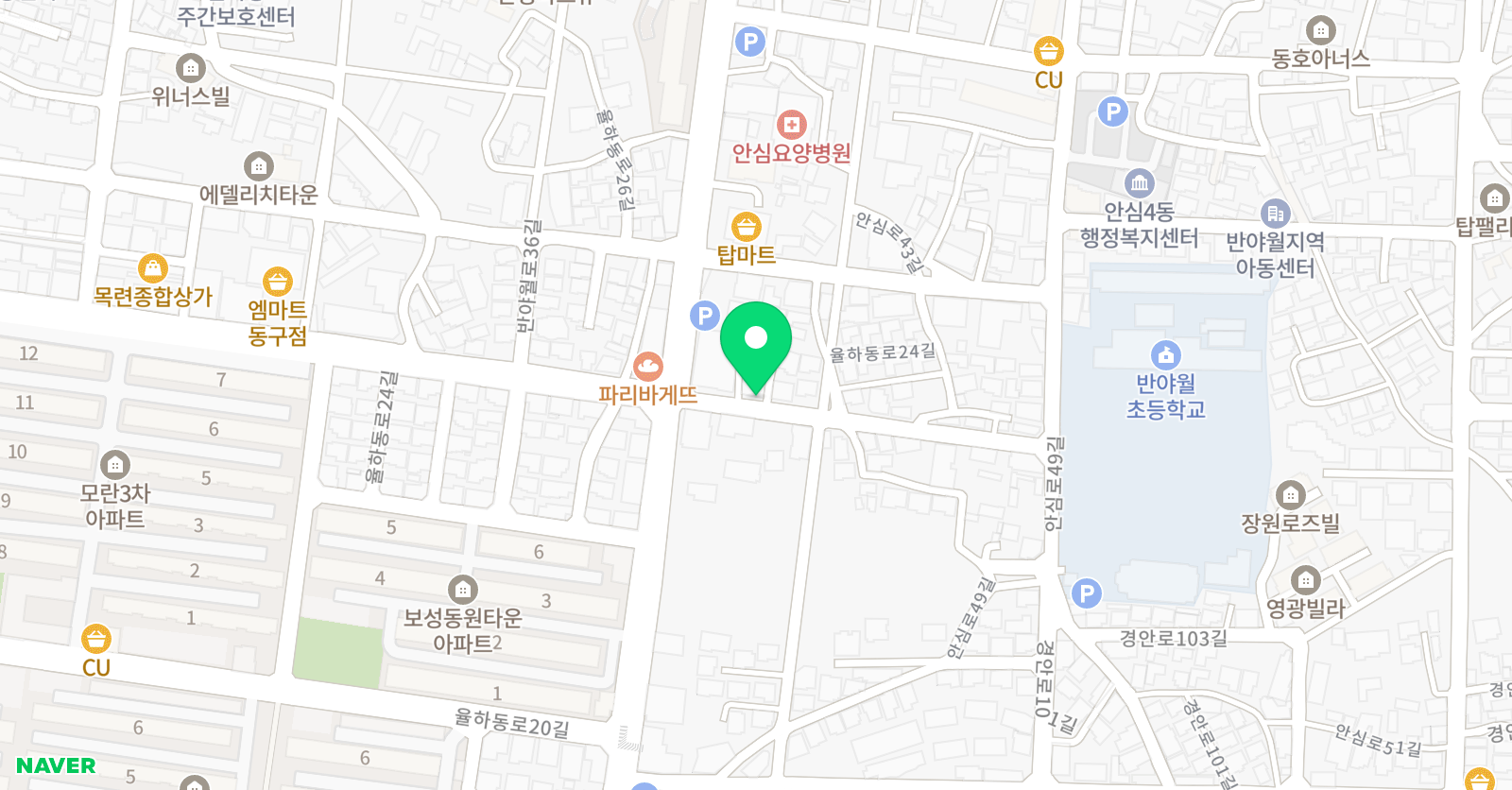 다빈치 수학교습소 위치