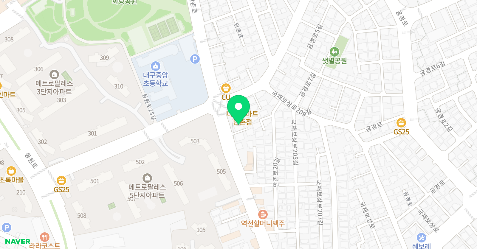 작은별 음악학원 위치