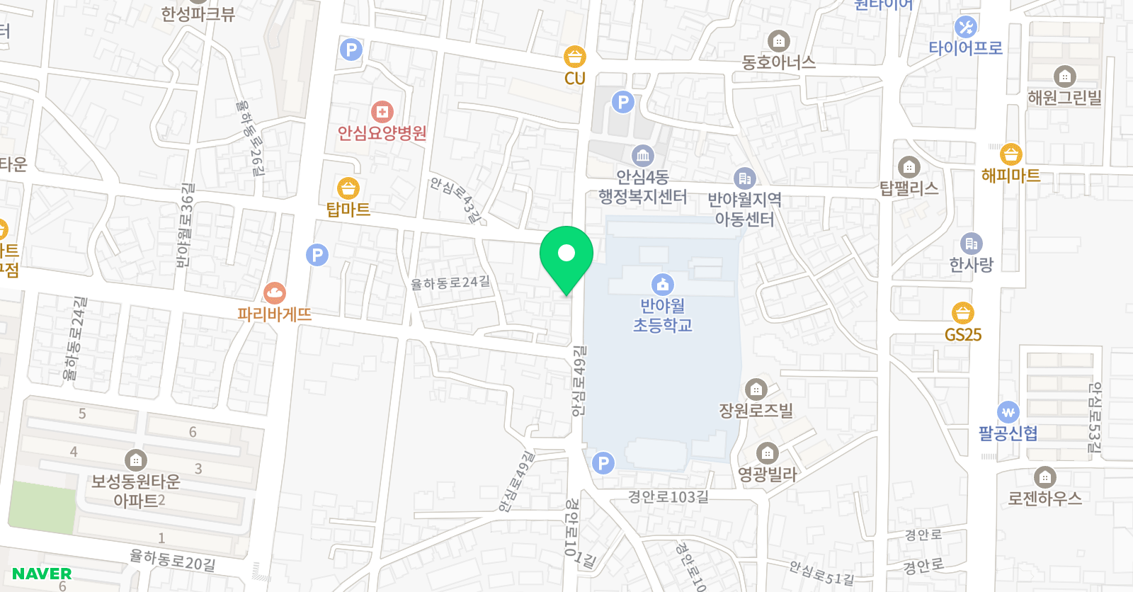 문쌤 수학 위치