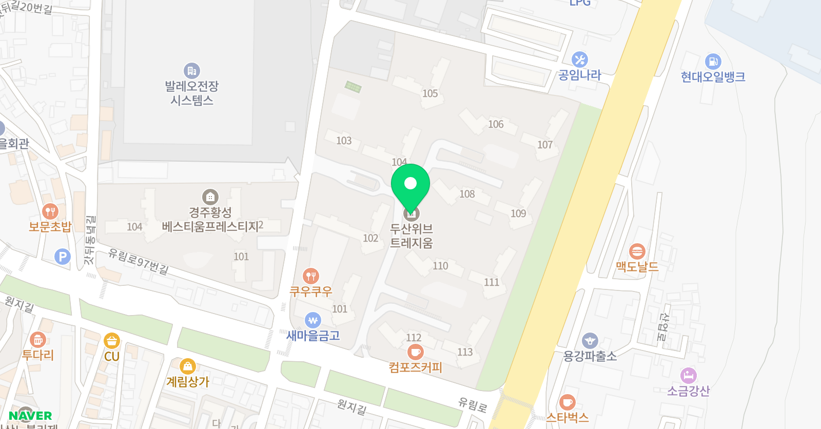 이쌤브리즈영어 위치