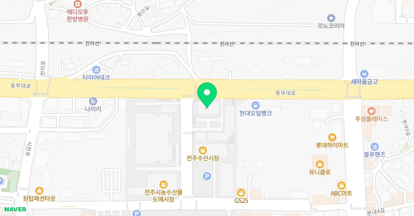 아쿠아차일드 송천 위치