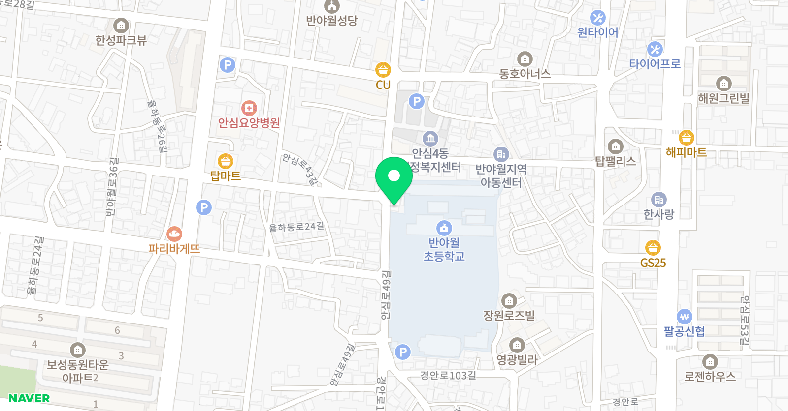 선율 음악학원 위치