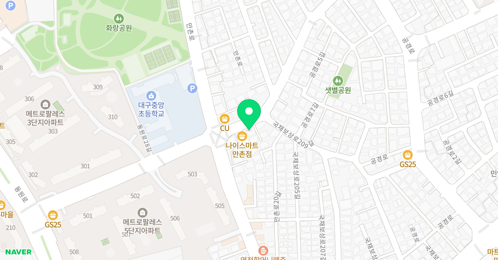 수학드림 학원 위치
