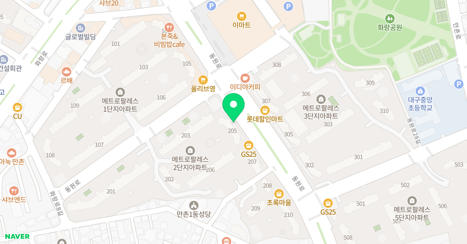 바흐 음악학원 위치