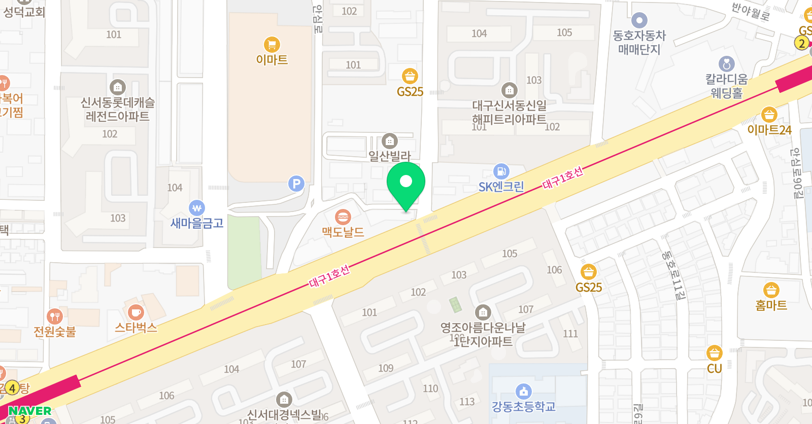 코드로봇 코딩학원 위치