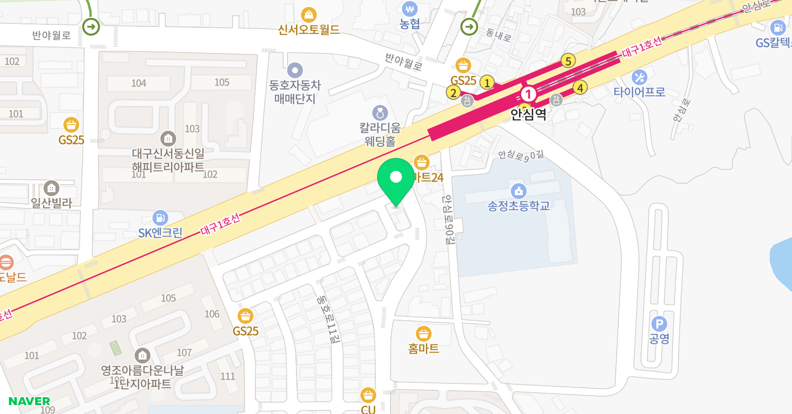 수성 수학교습소 위치