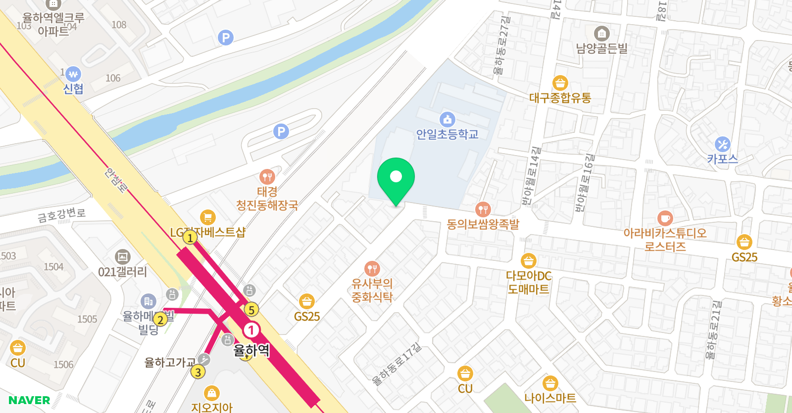 이엘피아노 교습소 위치