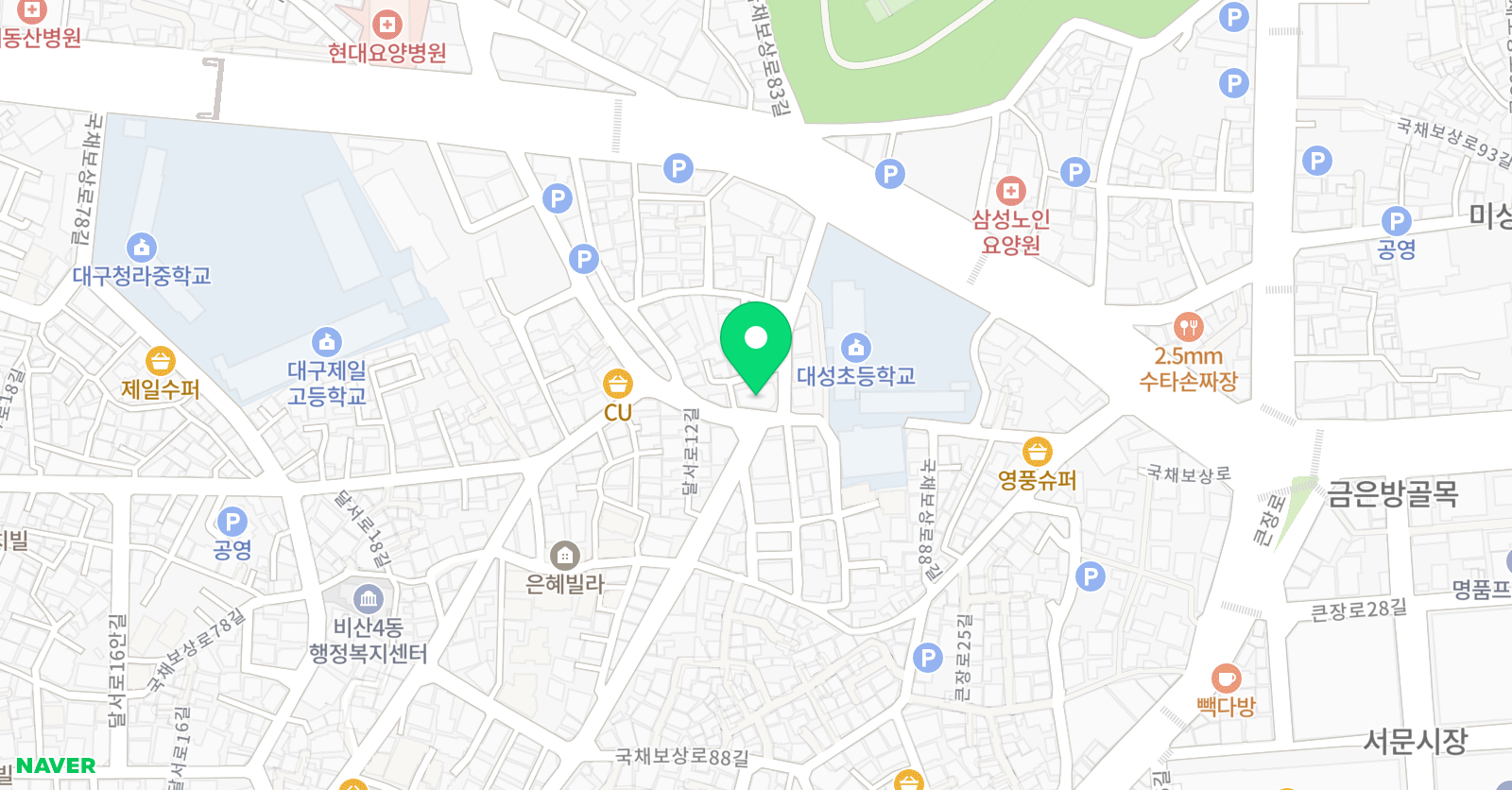 필승 태권도 위치