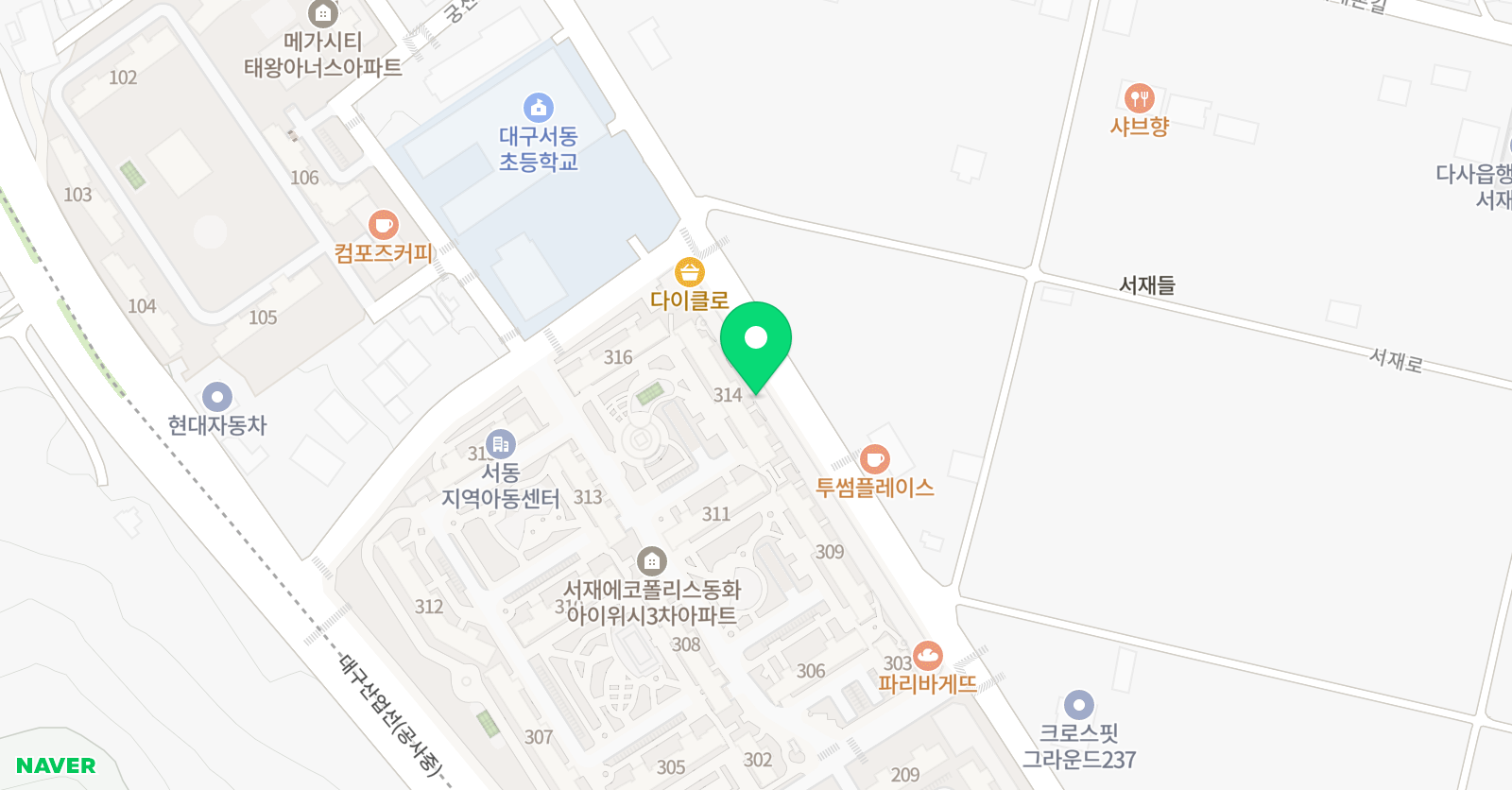 본 수학학원 위치