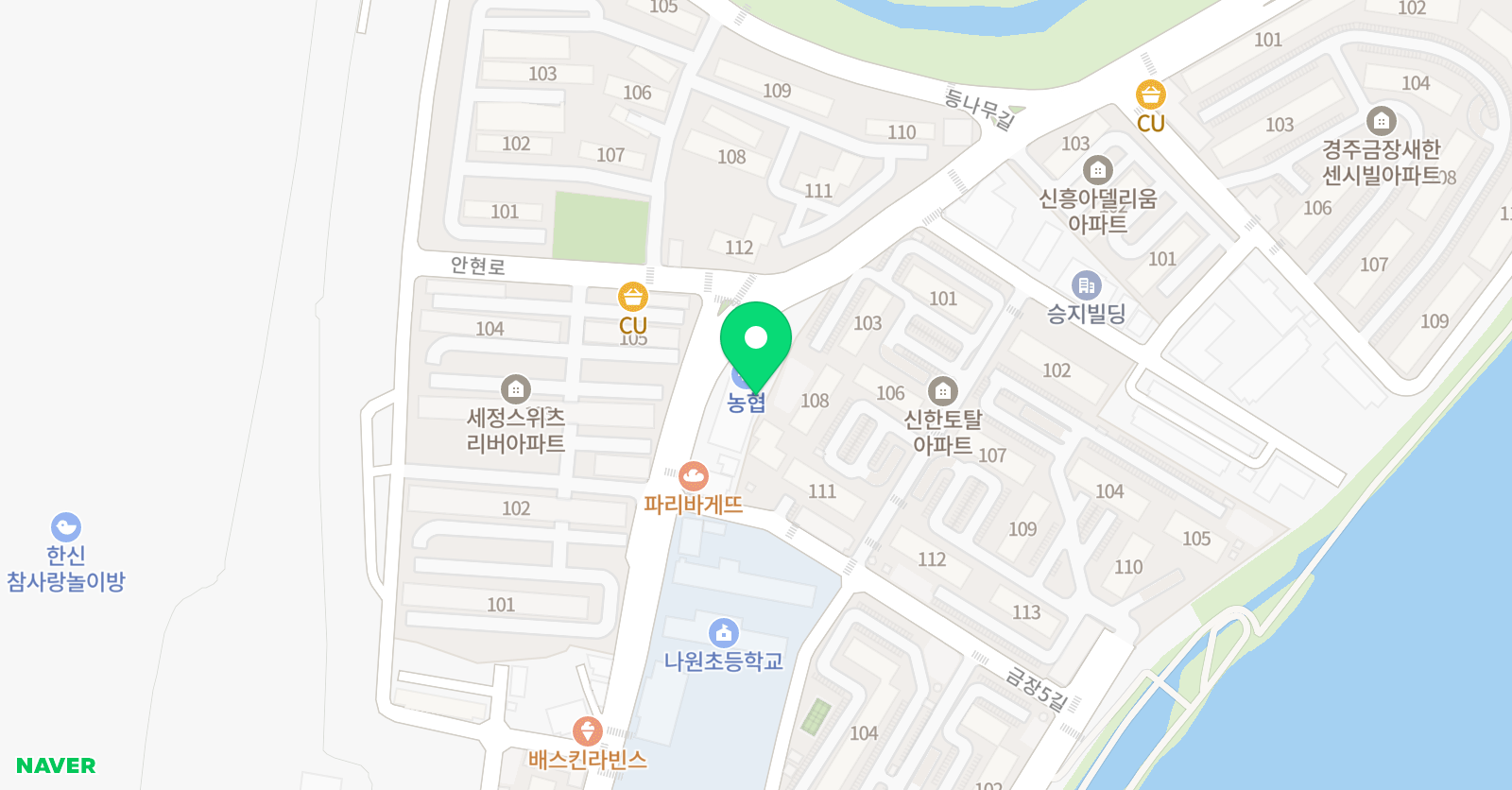 스마트해법 수학 경주금장점 위치