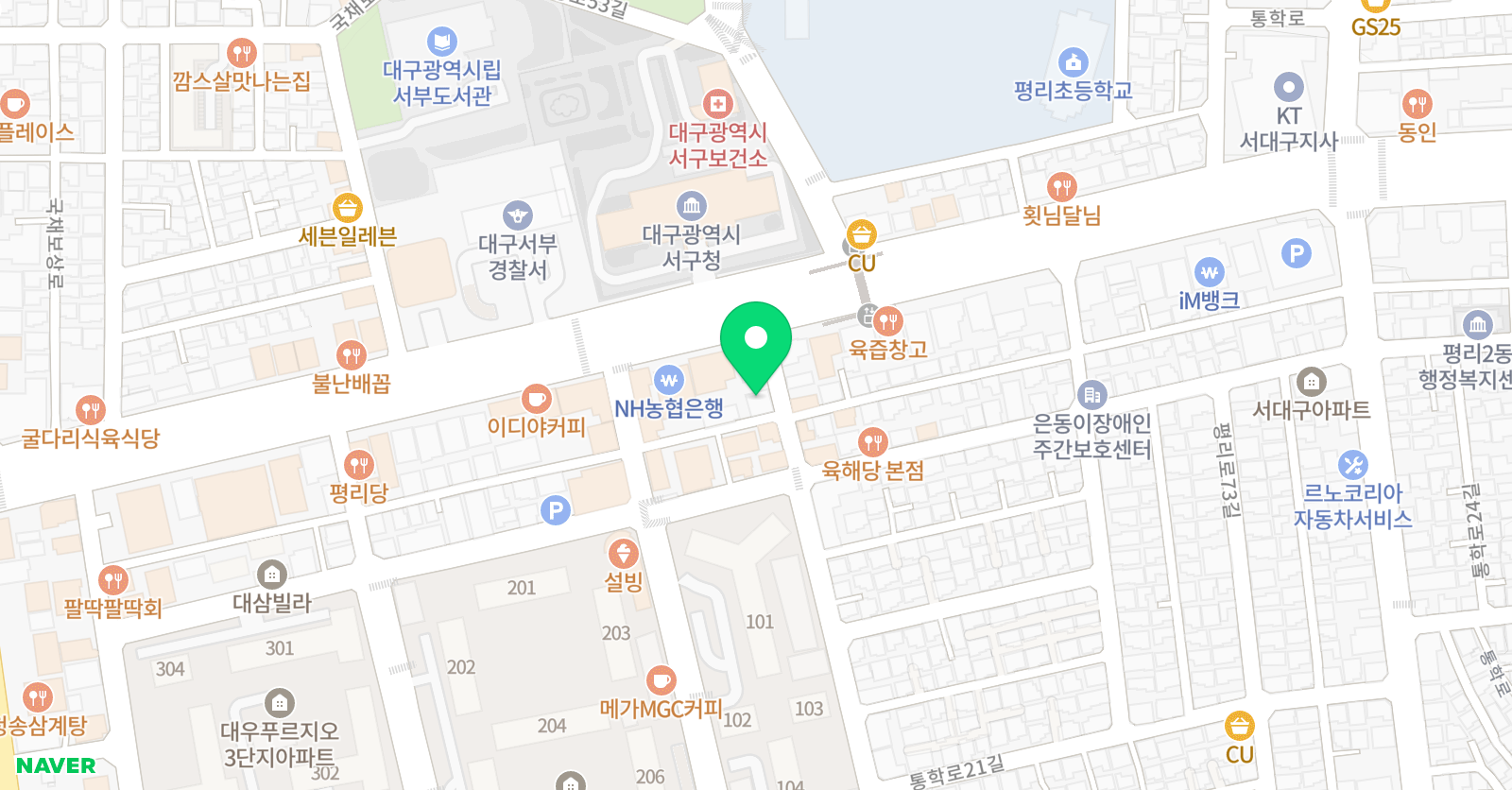 태오름 주니어 위치