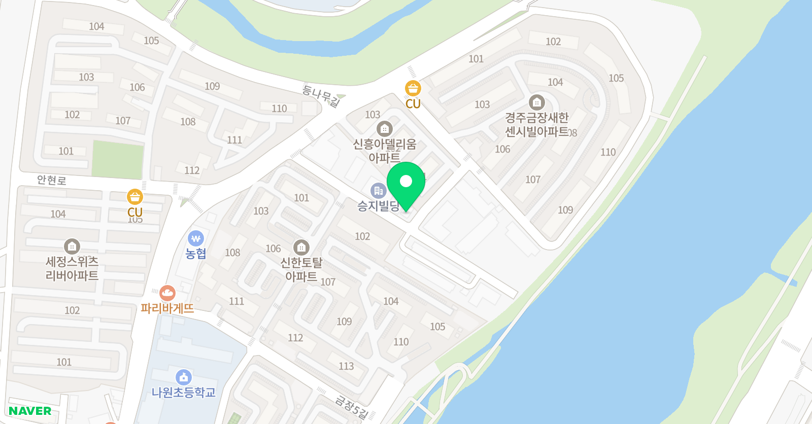 푸르넷 프라임 학원 위치