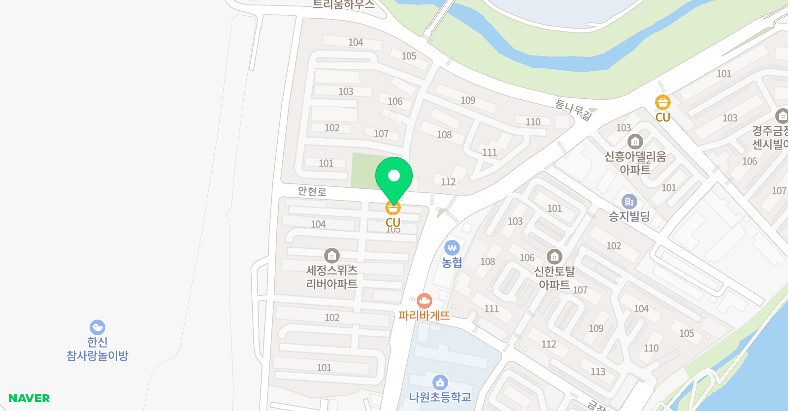 미래 학원 위치