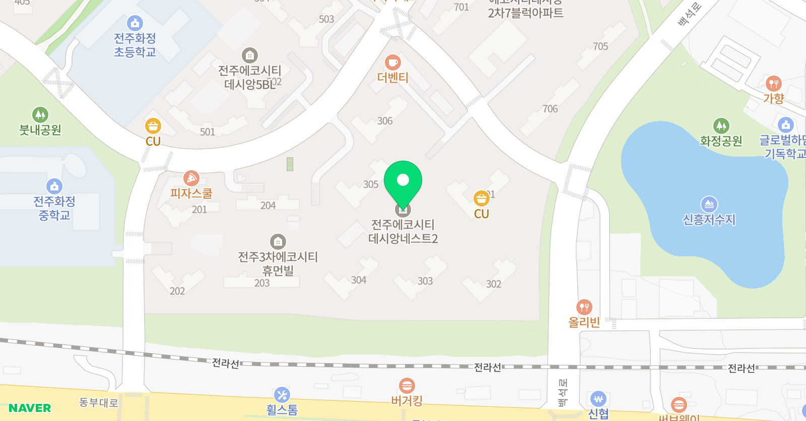 딱풀리는 수학 전주에코화정초점 위치