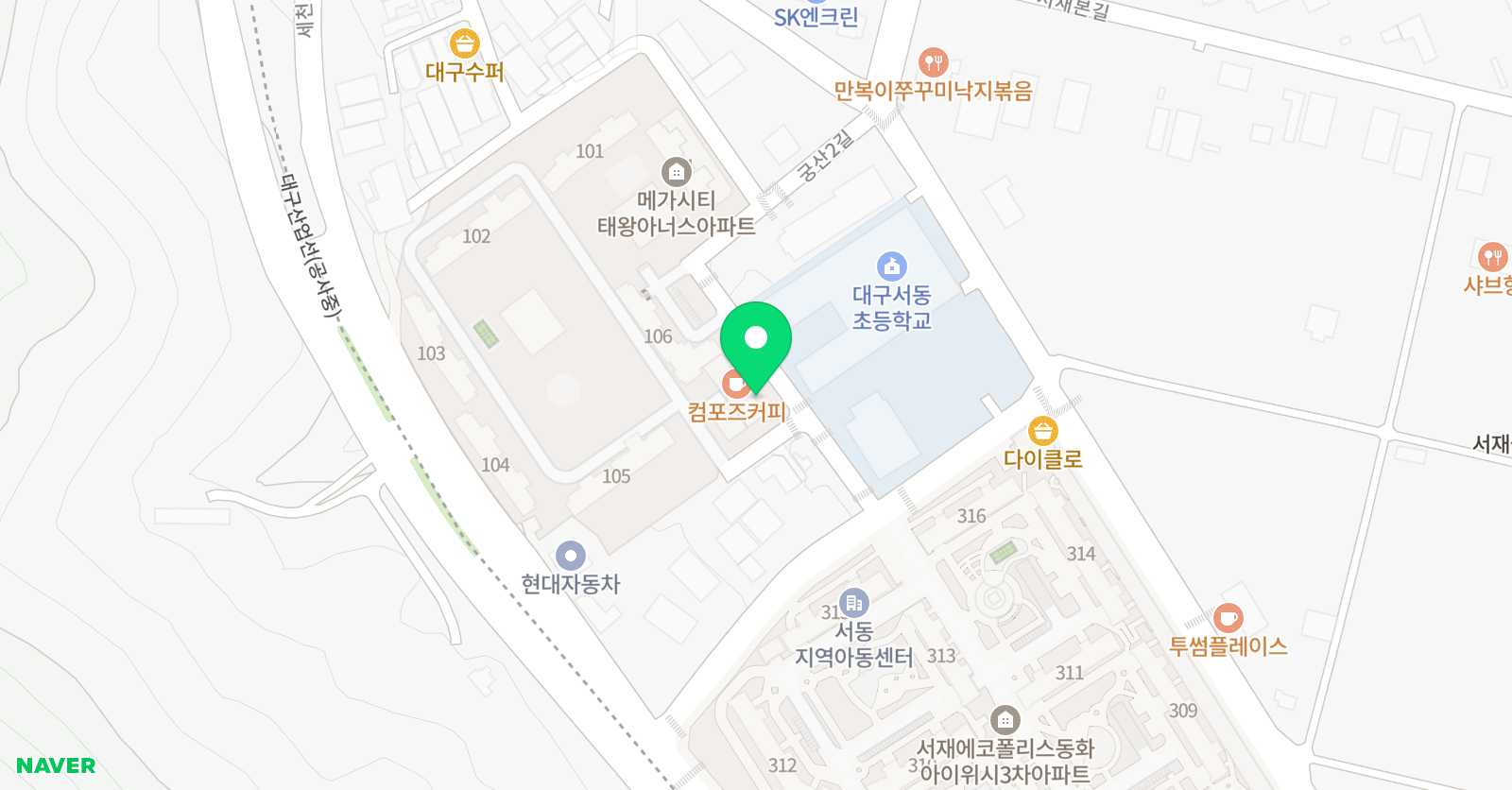 소리별 음악학원 위치