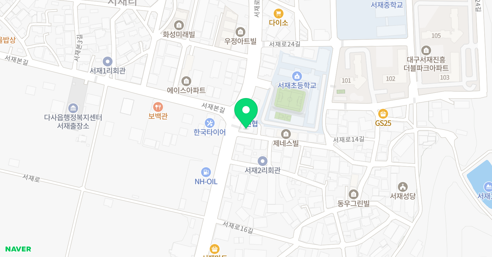 움찬 수학학원 위치