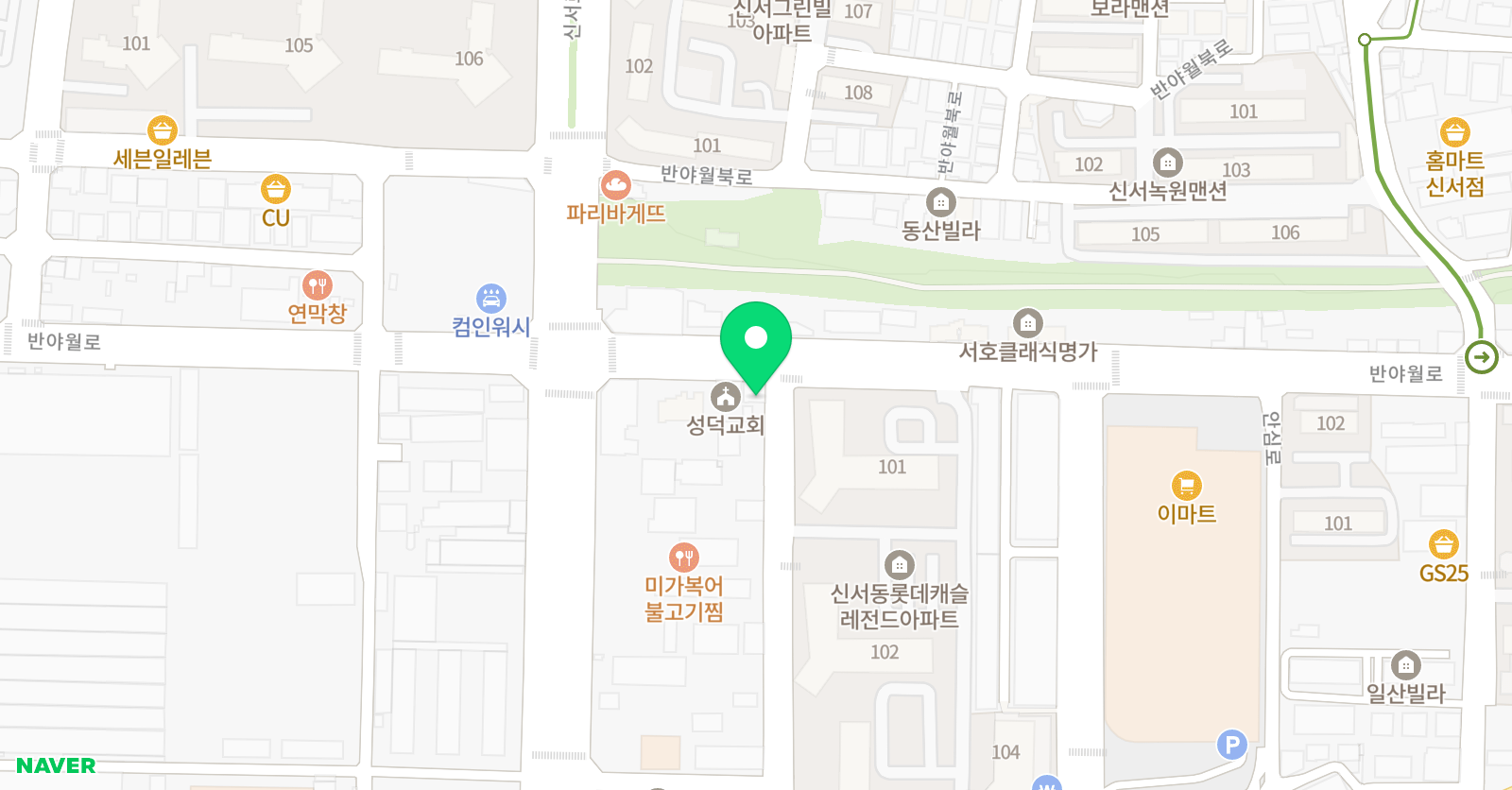 두드림 영어교습소 위치