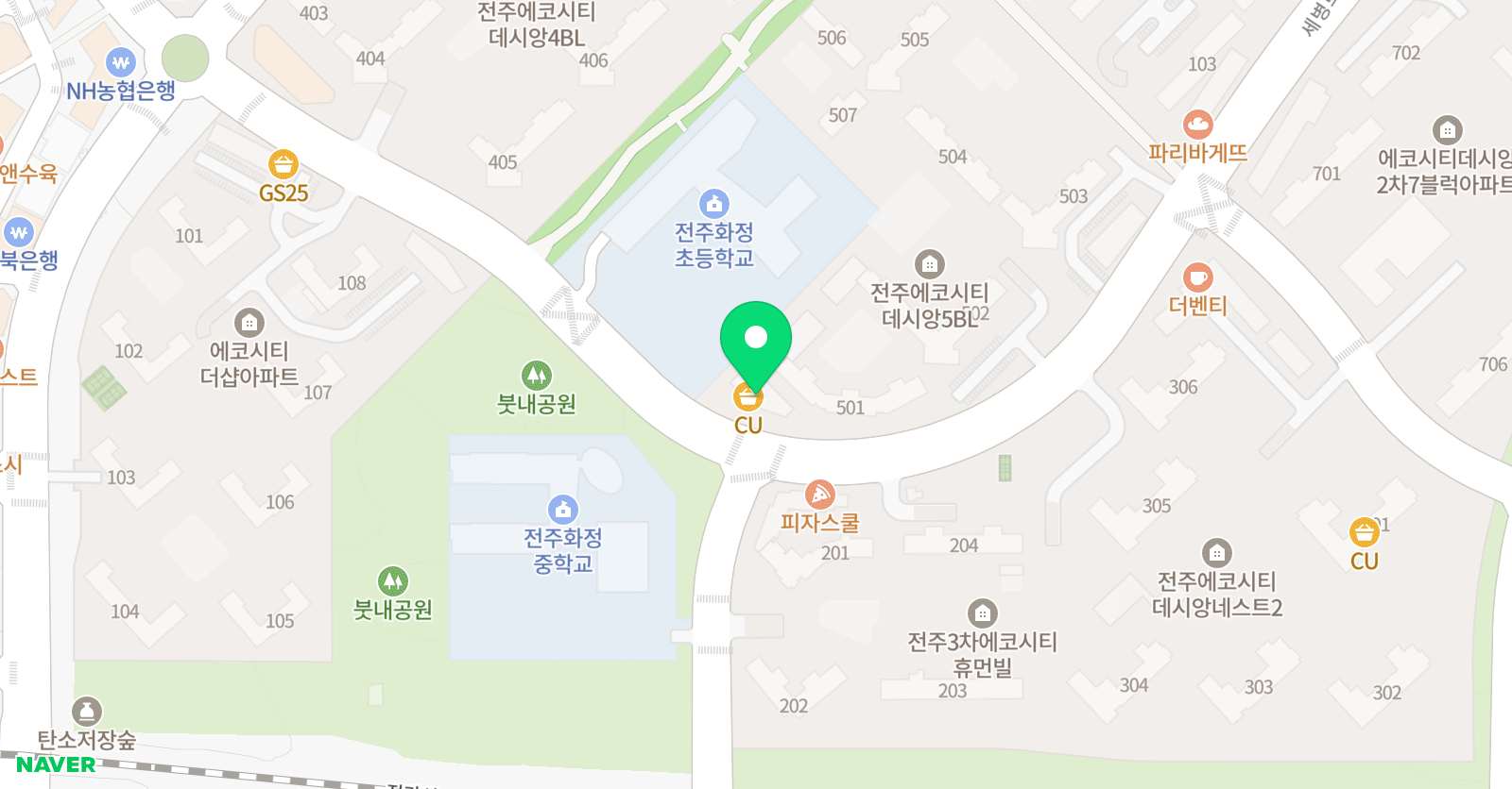 국가대표정 태권도 위치
