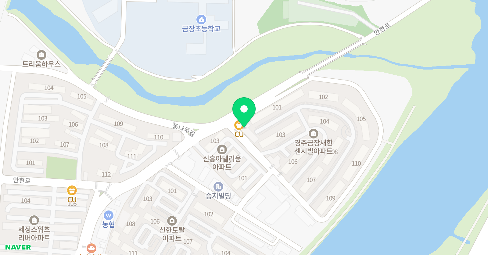 정안 미술학원 위치