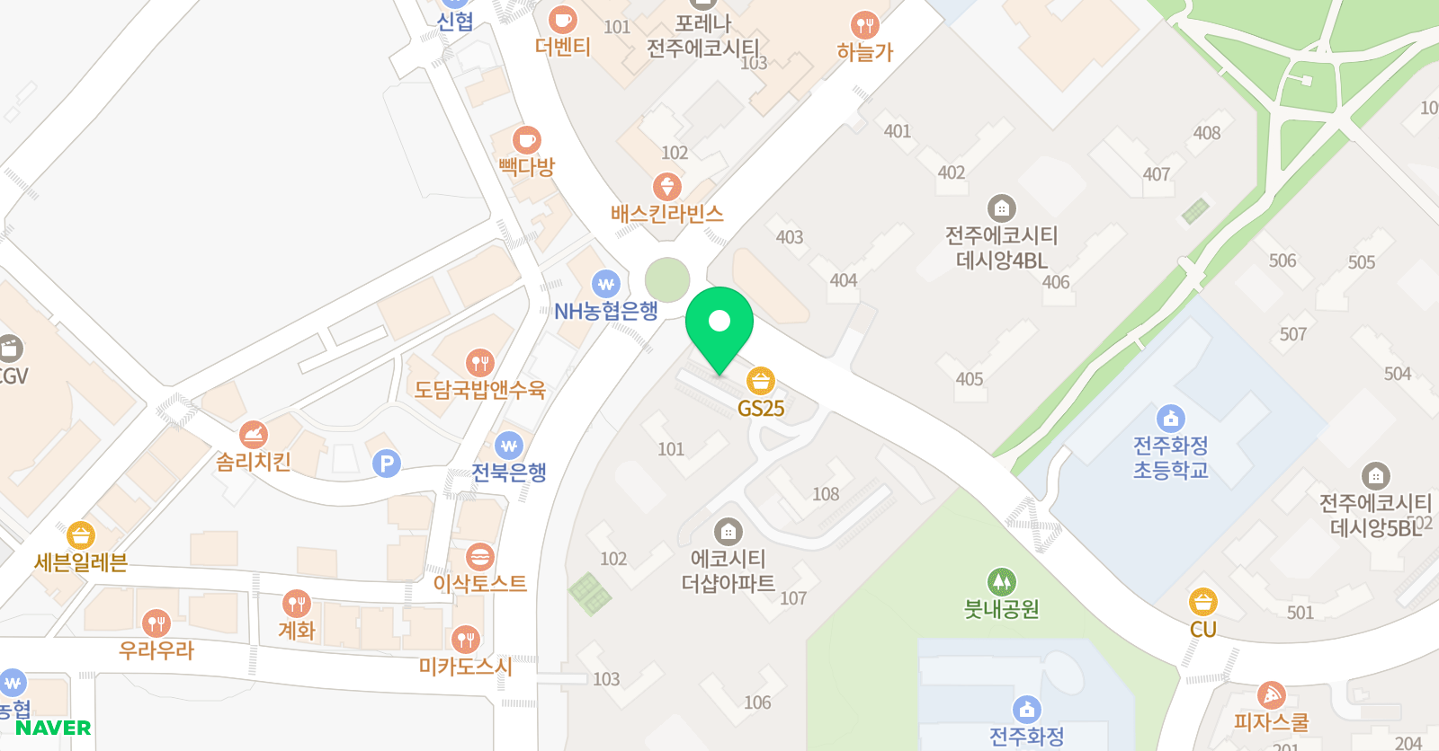 리즈 피아노교습소 위치