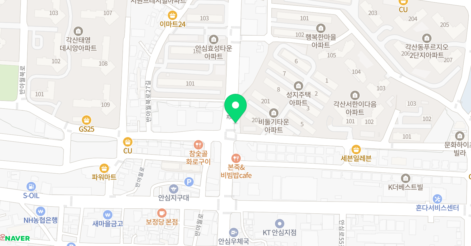 마레 음악학원 위치