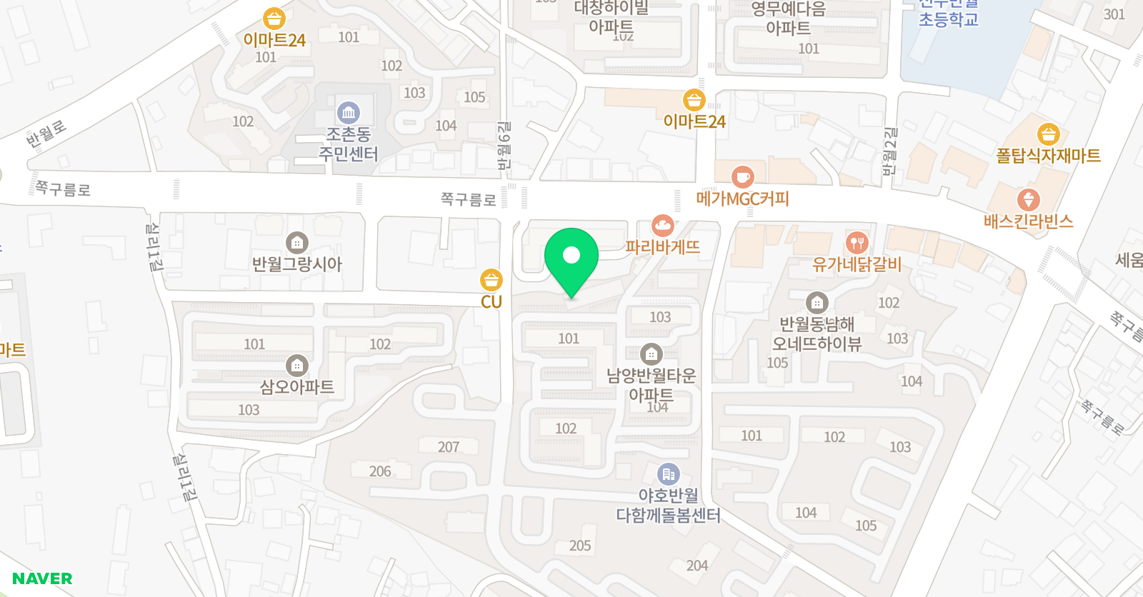 루트 수학교습소 위치