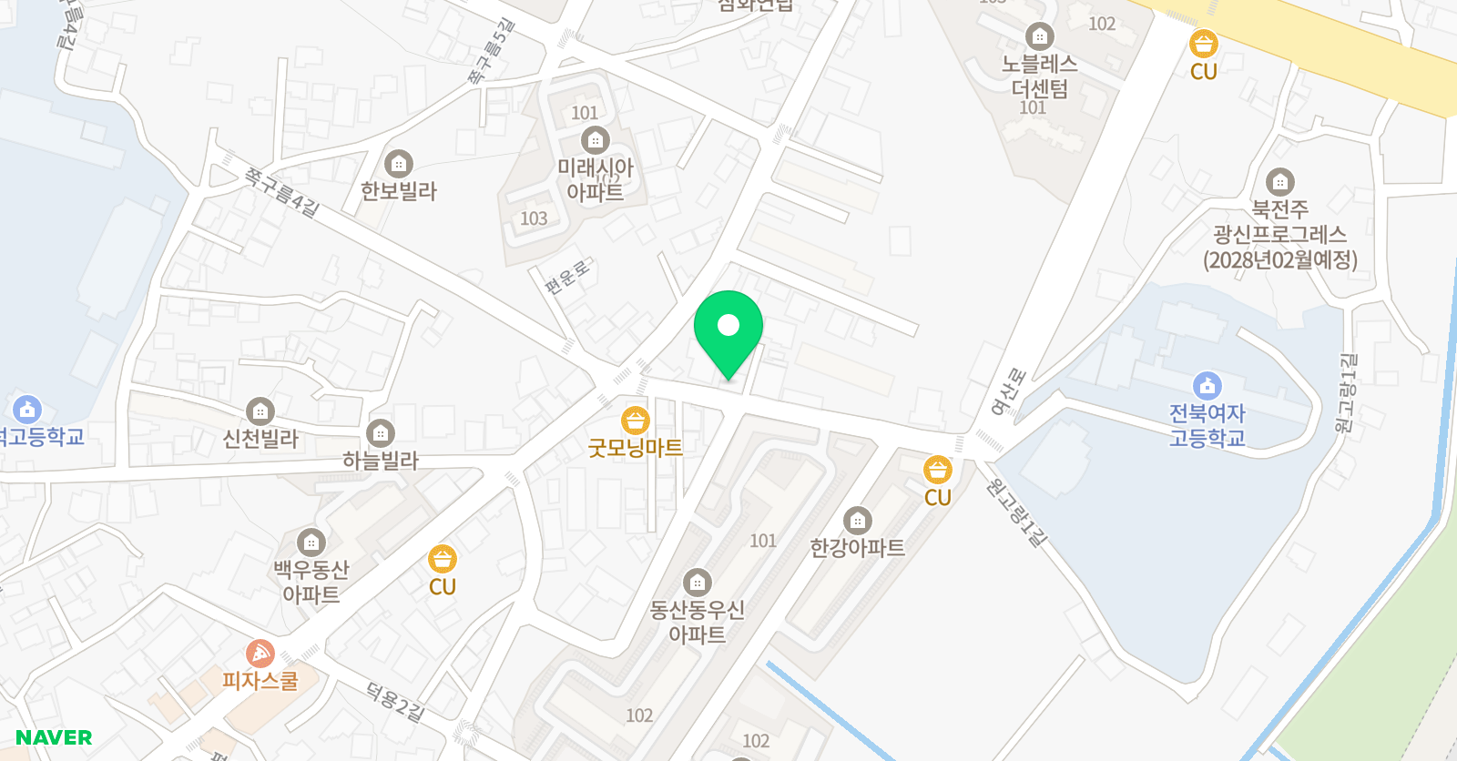 체리쉬 음악학원 위치